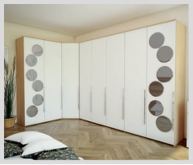 Шкаф угловой: 1050х1050х2500