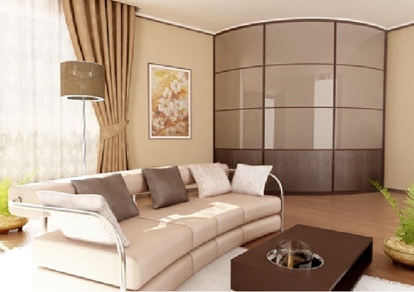 Радиусный шкаф