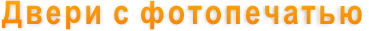 Двери с фотопечатью