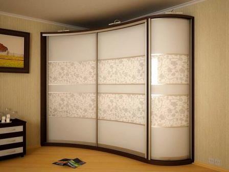 Шкаф радиусный 